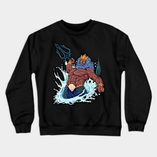 God of Greek mythology - Neptune Poseidon Crewneck Sweatshirt